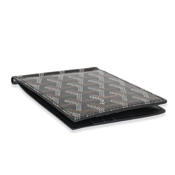 Goyard Black Goyardine Canvas Saint Thomas Bill Fold Wallet - Picture 6 of 6